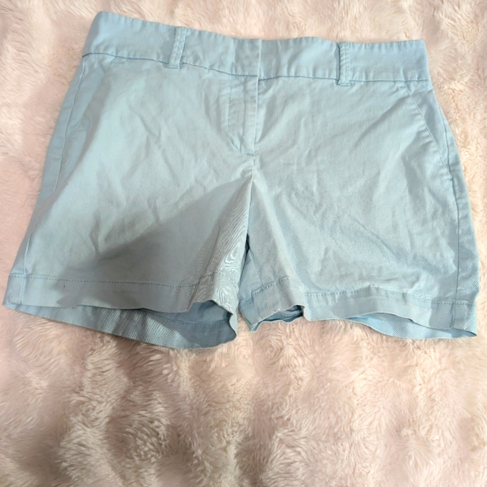 Talbots Daily Shorts Cotton Baby Blue Women's Size 8